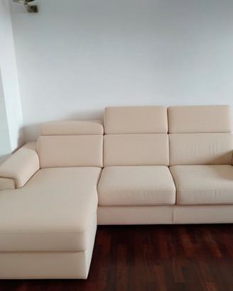 Divano 3 posti con chaise longue Poltronesofà