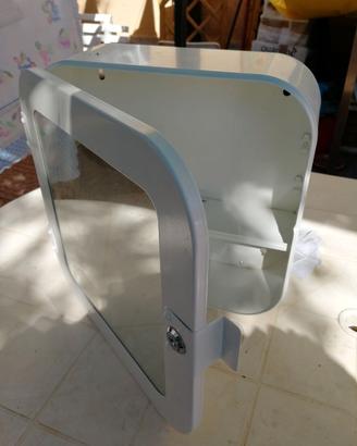 Armadietto Porta Medicinali con Specchio