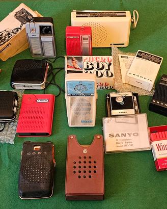 Radio a transistor Geloso Grundig Sanyo ecc