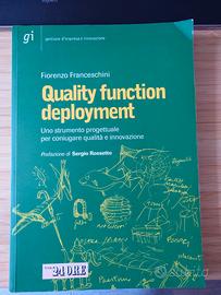 Libro Quality function deployment di Franceschini