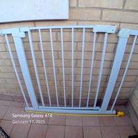 Cancelletto bianco in acciaio 