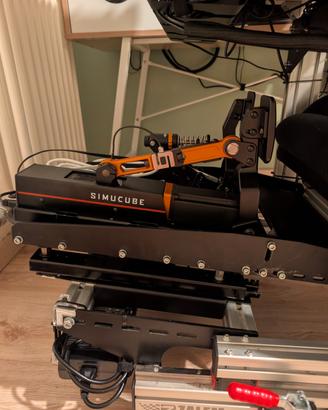 Simucube Ultimate+acceleratore(damper)+base