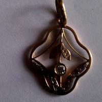 Ciondolo anni 50 in oro 18 kt