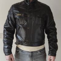 BELSTAFF - GIUBOTTO ECOPELLE NERO XL