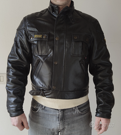 BELSTAFF - GIUBOTTO ECOPELLE NERO XL