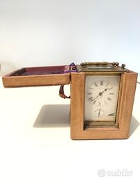 Orologio da carrozza / viaggio C. Oliveri Torino