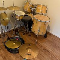 Batteria XP-Drums con due piatti aggiuntivi