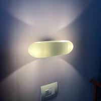 Lampade da parete in vetro satinato