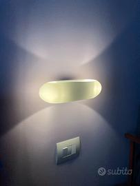 Lampade da parete in vetro satinato