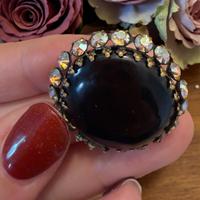 Spilla vintage old holliwood con strass aurora