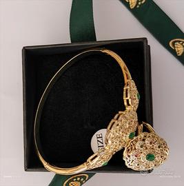 set bracciale e anello 