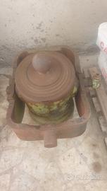 pistone idraulico con culla