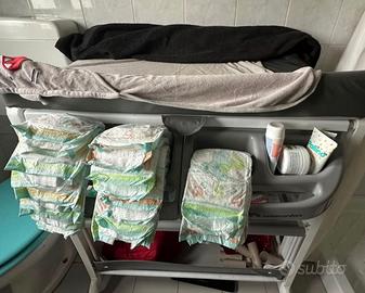 Fasciatoio Dolphy con Vaschetta Bagno