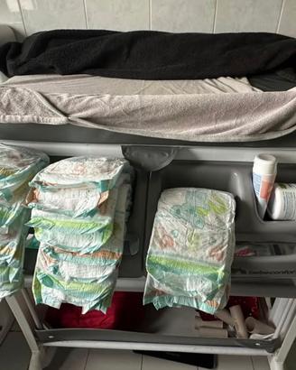 Fasciatoio Dolphy con Vaschetta Bagno