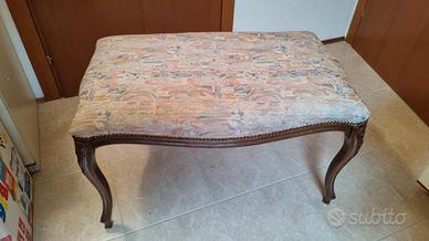 Panca in legno imbottita