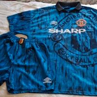 Divisa da calcio Vintage Manchester United- origin