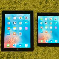 2 iPad: iPad 2 Wi-Fi 16GB e iPad Mini Wi-Fi 32GB