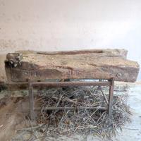 Per appassionati vecchio bancone da lavoro.