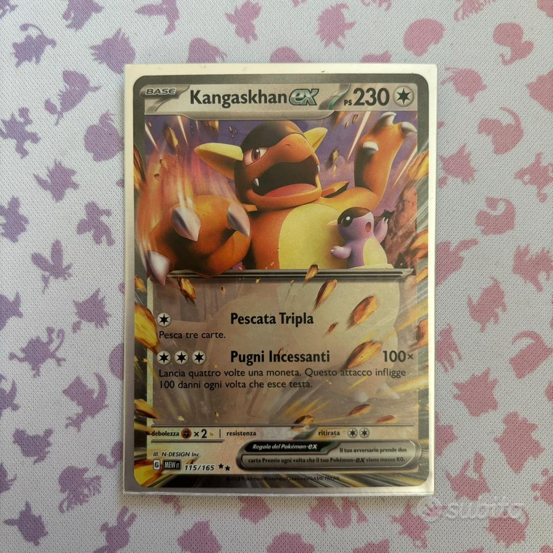 Carta Pokemon Kangaskhan ex (115/165) MEW