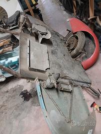 Ciabatta sidecar per norton Manx