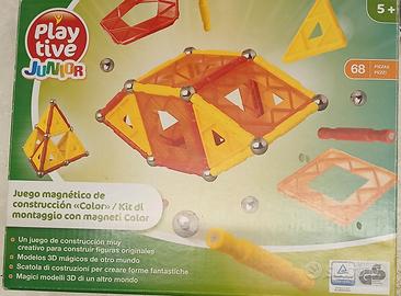 Gioco magnetico da costruzione colorato