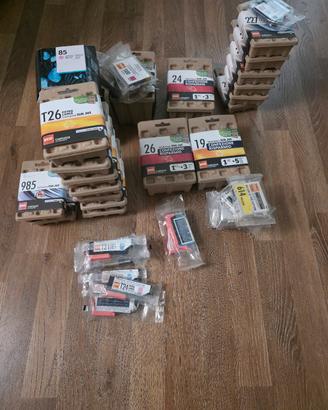 Lotto cartucce HP Epson Brother Canon