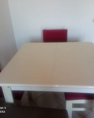 Tavolo legno bianco