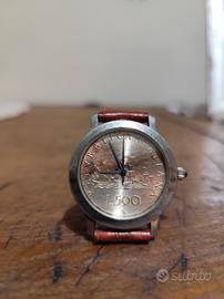 orologio 500 lire argento 