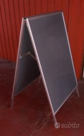 Espositore Cavalletto Pubblicitario in Alluminio