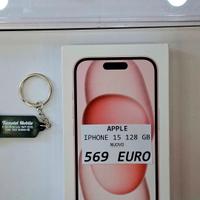 IPHONE 15 128GB ROSA NUOVO
