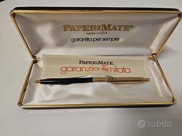 Penna a sfera Papermate placcata oro