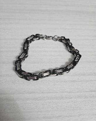 Bracciale a maglia bizantina