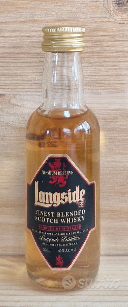 Mignon Langside Premium Reserve Whisky 50 ml - Collezionismo In
