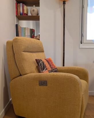 Poltrona relax elettrica regolabile Poltrone Sofà