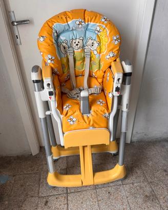Seggiolone  Peg Perego Prima Pappa Giallo Orsetti