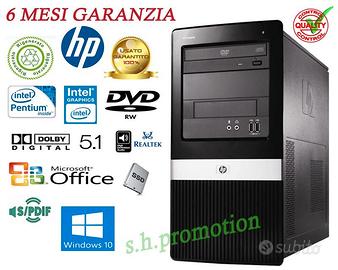 Garanzia Computer HP Pro 3120 SSD Win10 Rigenerato