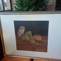 Incisione policroma pittore Angelo Tassi