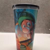 Bicchiere Super Mario Bros Luigi