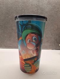 Bicchiere Super Mario Bros Luigi