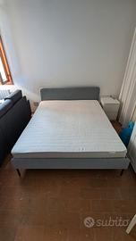 letto matrimoniale e materasso ikea