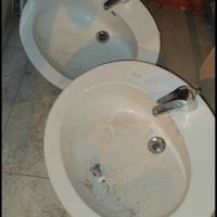 lavabo doppio in marmo 