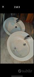 lavabo doppio in marmo 