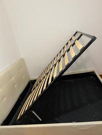 Letto matrimoniale con contenitore