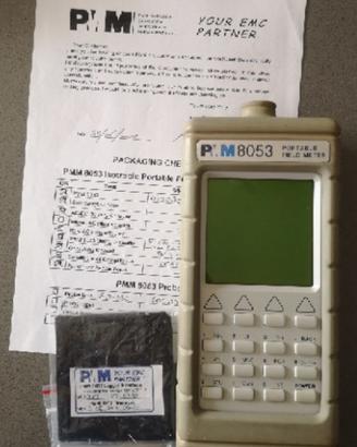 MISURATORE DI RADIAZIONI (CAMPO ELETTROMAGNETICO)