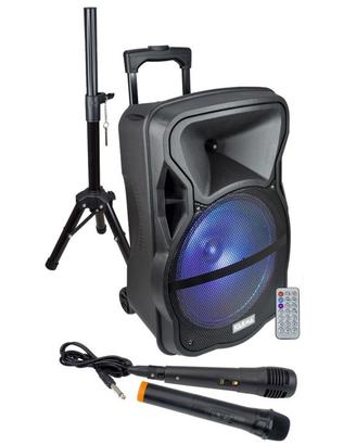Cassa Bluetooth Karma PSB12 microfoni + treppiedi