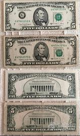 Banconote e monete italiane e straniere