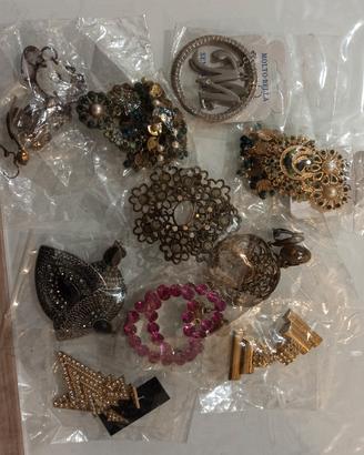 orecchini bigiotteria nuovi