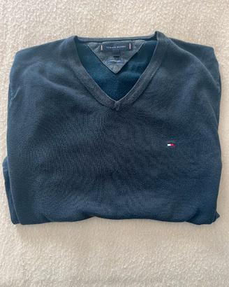Tommy Hilfiger Maglione a maglia uomo cotone TG M