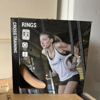 Rings Cross Training Decathlon in legno