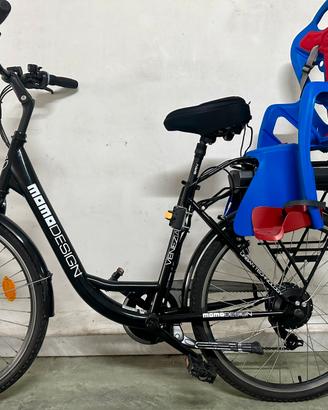 Bici elettrica MOMO DESIGN completa di tutto
